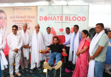 संत निरंकारी चेरीटेबल फाउंडेशन द्वारा रक्तदान शिविर का आयोजन