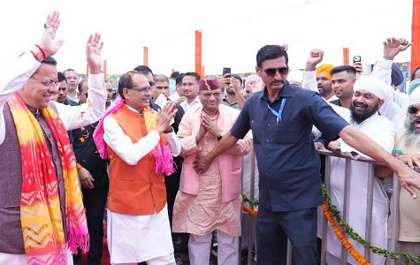 धामी-शिवराज ने किया खेत बचाओ अभियान’ का शुभारंभ