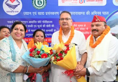 कैबिनेट मंत्री गणेश जोशी ने नवनियुक्त दायित्वधारियों को किया सम्मानित