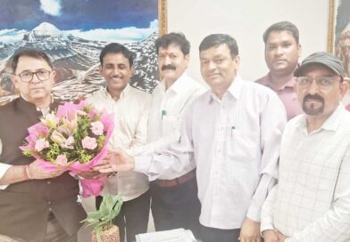 राज्य निगम कर्मचारी महासंघ ने वित्त सचिव रणवीर सिंह चौहान से की शिष्टाचार भेंट