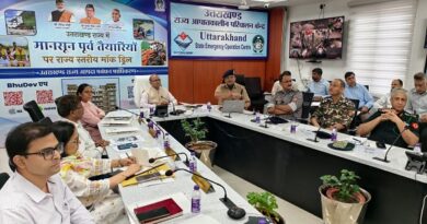 यूएसडीएमए में टेबल टाॅप एक्सरसाइज का आयोजन, 02 जुलाई को सभी 13 जनपदों में होगी माॅक ड्रिल