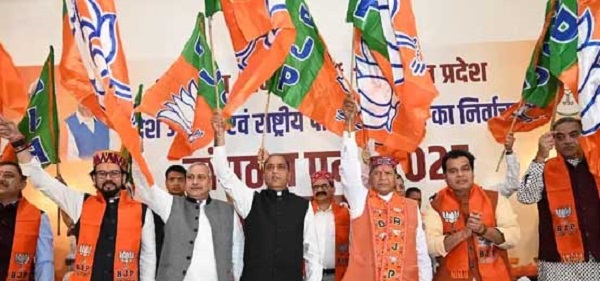बीजेपी ने 17 संगठनात्मक जिलों के प्रभारी और सह-प्रभारी नियुक्त किए