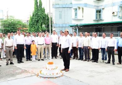 स्वतंत्रता दिवस के अवसर पर महानिदेशक बंशीधर तिवारी ने किया ध्वजारोहण