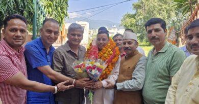 हल्द्वानी: भाजपा के नव नियुक्त प्रदेश सह मीडिया प्रभारी भुवन जोशी का जोरदार स्वागत