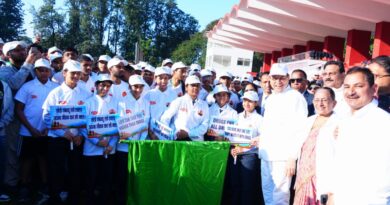 मुख्यमंत्री ने नशामुक्त उत्तराखण्ड वॉकथॉन को दिखाई हरी झंडी