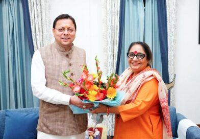 मुख्यमंत्री धामी से विधानसभा अध्यक्ष ऋतु खण्डूडी भूषण ने की भेंट